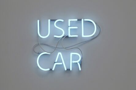 Jonathan Monk, ‘Used Car (Range Rover Range Rover 4.6 HSE 4DR Auto Autobiography 1997, GBP 5,000)’, 2011
