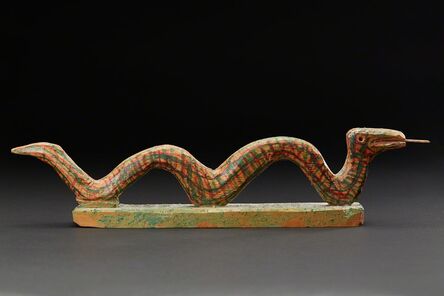 Elijah Pierce, ‘Garter Snake’, 1981
