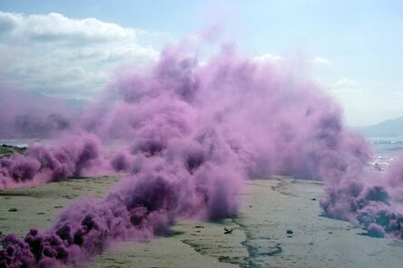 Judy Chicago, ‘Purple Atmosphere, 1969, Santa Barbara, CA’, printed 2018
