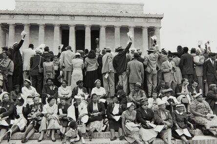 Henri Cartier-Bresson, ‘Civil Rights Demonstration, Washington, D.C.’, 1957-printed later
