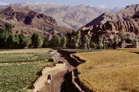 Steve McCurry, ‘Farmer Walks Through Field, Afghanistan’, 2006