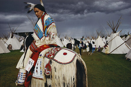 William Albert Allard, ‘Acosia Red Elk, Indian beauty queen, Pendleton, Oregon’, 1998