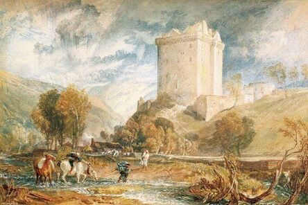 J. M. W. Turner, ‘Borthwick Castle’, 1818