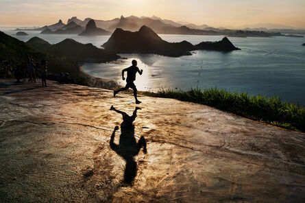 Steve McCurry, ‘Man Running at Dawn, Rio de Janeiro, Brazil’, 2009