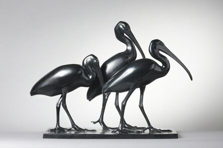 Charles Artus, ‘Three Ibis’, ca. 1950