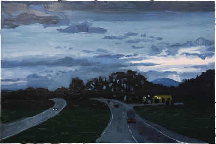 Rodrigo Andrade, ‘Highway at nightfall’, 2016
