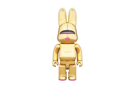 BE@RBRICK, ‘Sorayama Sexy Robot 400% Gold (Rabbit)’, 2018