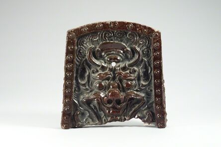 ‘Roof Tile with  Beast Face’, 8th-9th century