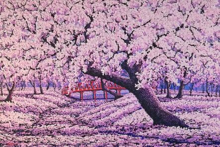 Soe Soe, ‘Bridge of Cherry Blossom II’, 2014