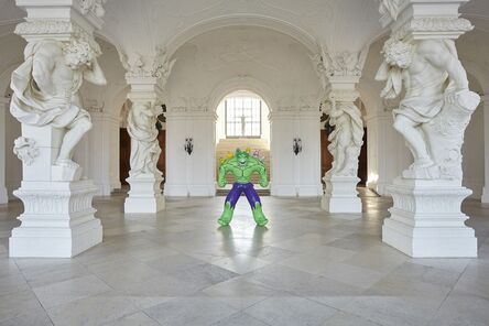 Jeff Koons, ‘Hulk (Friends), Installation view at the Belvedere, Vienna’, 2014