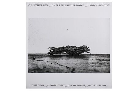 Christopher Wool, ‘Galerie Max Hetzler London (Exhibition Poster)’, 2020