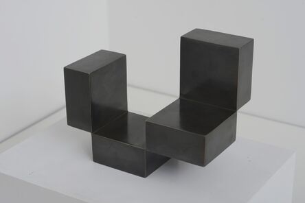 Stephan Siebers, ‘TWO CUBES AS ANGLE ROTATED’, 2014
