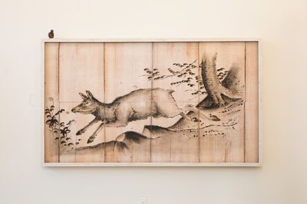 Joseph Rossano, ‘Doe Deer Engraving Painting’, 2018