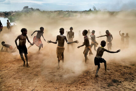 Steve McCurry, ‘Kara Children at Play, Ethiopia’, 2012