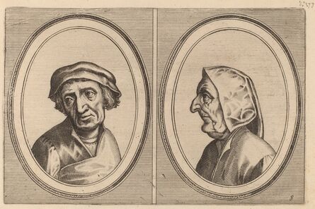 Johannes and Lucas van Doetechum after Pieter Bruegel the Elder, ‘"Goelijeke Floor" and "Kinne Snavels"’, ca. 1564/1565