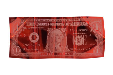 Karl Lagasse, ‘One Dollar - Red - Small Size’, 2020
