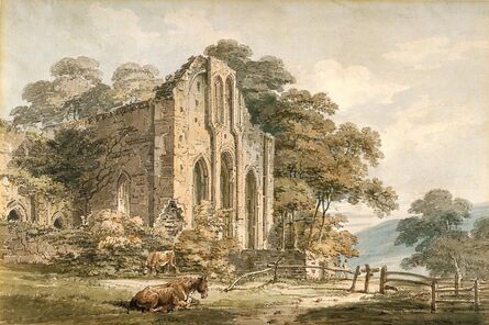 Thomas Girtin, ‘Valle Crucis Abbey, Denbighshire, North Wales’, 1794