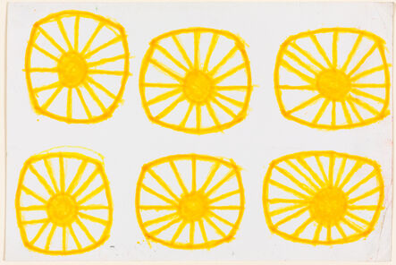 Evelyn Reyes, ‘Donuts (Yellow)’, 2002-2003