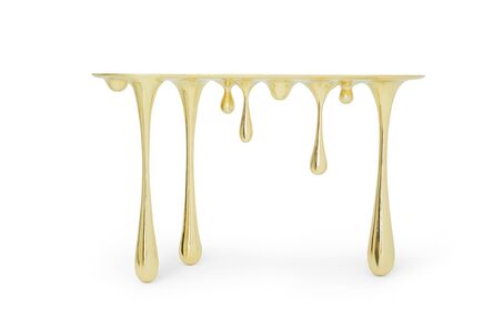 Zhipeng Tan, ‘Melting Console Table (Brass)’, 2017