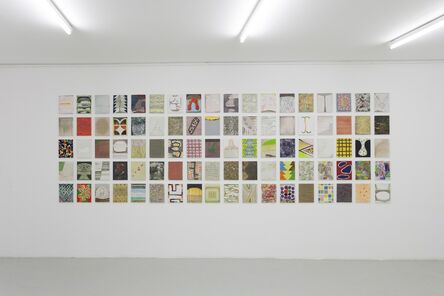 Sean Bluechel, ‘Exhibition View, Galerie Laurent Godin, Paris’, 2016