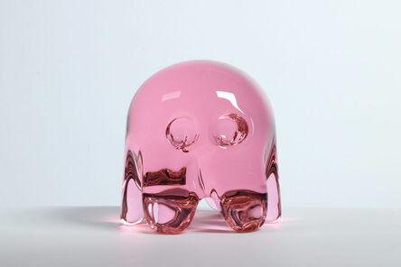 Dylan Martinez, ‘Pinky - Large Pac-Man Ghost Glass Sculpture’, 2024