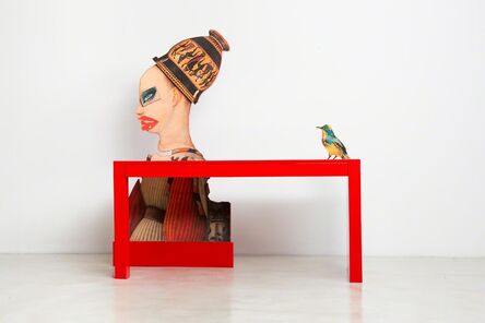 Mattia Biagi, ‘A Little Bird Told Me Desk’, 2018