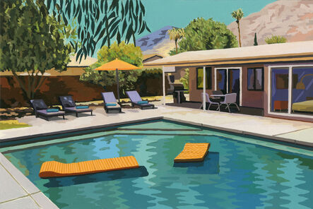 Andy Burgess, ‘Palm Springs Pool’, 2019