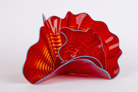 Dale Chihuly, ‘Dale Chihuly - Tango Red Persian Set 2-piece set, Handblown Glass’, 2004