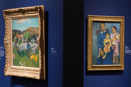 ‘Installatio view, "Expressionism in Germany and France: From Van Gogh to Kandinsky," Los Angeles County Museum of Art’