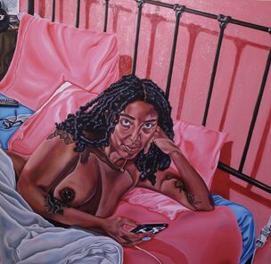 Ariel Dannielle, ‘Sunday Evening Tik Tok Scrollin’, 2021