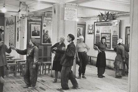 Henri Cartier-Bresson, ‘Canteen for workers building the Hotel Metropol, Moscow, USSR’, 1954