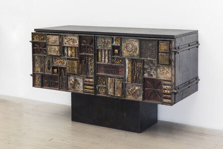 Paul Evans (1931-1987), ‘Forged Sculpture Front Console’, 1970