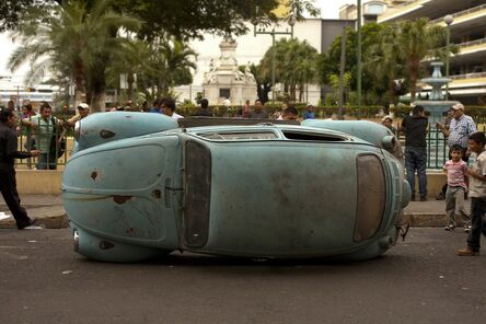 Crack Rodriguez, ‘VW Beetle from the performance "Overturned VW"’, 2014