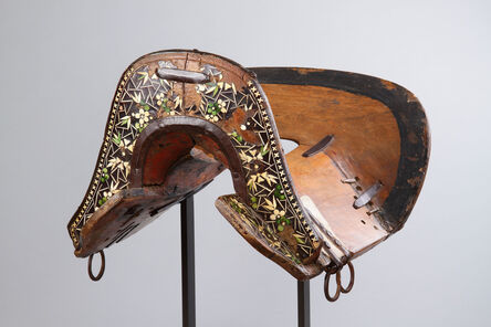 Tibetan Works of Art, ‘Eastern Tibetan Horse Saddle as Used by the Kampa Horsemen ’, 1800-1850