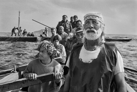 Sebastião Salgado, ‘Departure for La Mattanza, traditional tuna fishing. Trapani, Sicily, Italy.’, 1991
