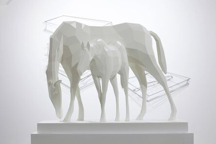 Seon-Ghi Bahk, ‘Point of view - horse 20170205’, 2017