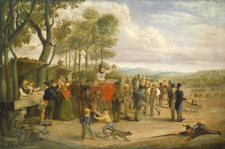 Charles Henry Granger, ‘Muster Day’, 1843 or after