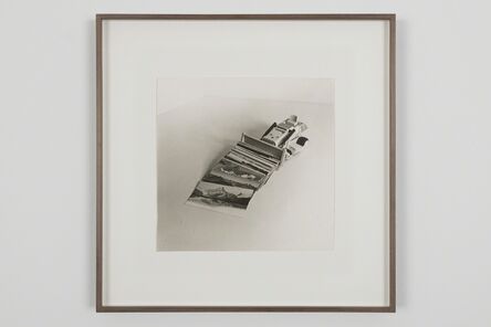 Perejaume, ‘Excavadora recollint postals’, 1984