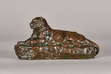Antoine-Louis Barye, ‘Panther of India No. 2’, 19th century