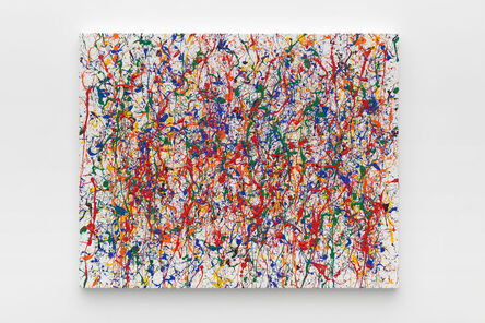 Morgan Fisher, ‘Three Gray Paintings (violet/yellow, orange/blue, green/red)’, 2022
