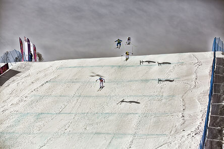 David Burnett, ‘Ski Cross Race, Sochi Winter Games’, 2014