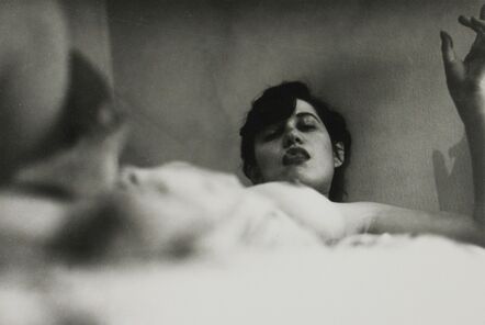Saul Leiter, ‘Fay Smoking’, ca. 1946