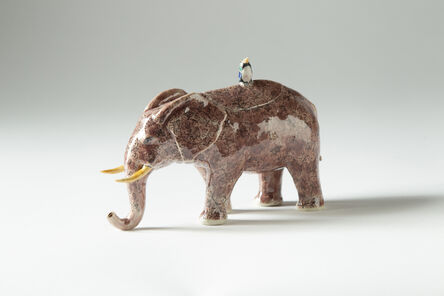Kensuke Fujiyoshi, ‘Purple Bull Elephant’, 2019