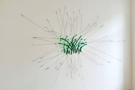 Benoît Felix, ‘Tenir la peinture (mise au vert)’, 2013