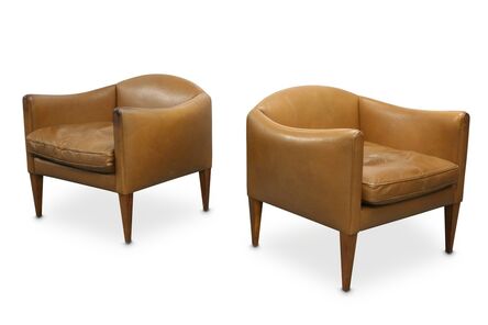 Illum Wikkelsø, ‘A pair of 1960s Danish armchairs’