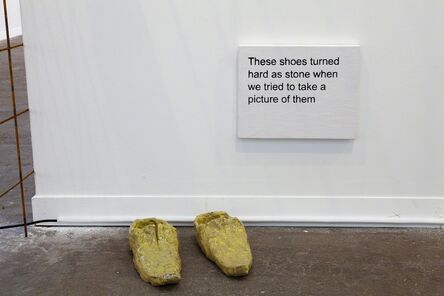 Laure Prouvost, ‘These shoes turned hard as stone when we tried to take a picture of them’, 2014