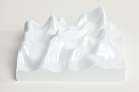 Peter Saville, ‘Unknown Pleasure, Miraval 5311, Scenic white on white background’, 2015