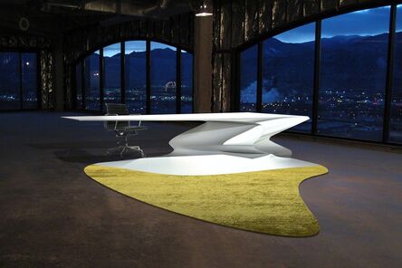 Philip Michael Wolfson, ‘Liquid Desk with Shadow Carpet’, 2011