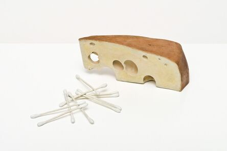 Bettina Hubby, ‘cheese and Q-tips’, 2015