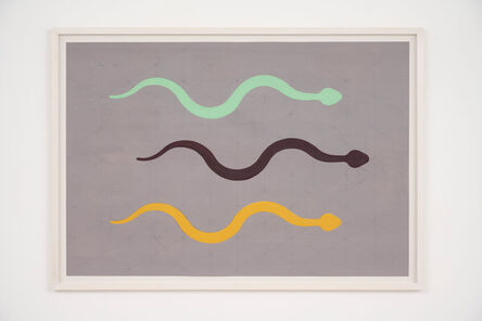 Charles Avery, ‘Untitled (3 Eels: Green, Brown, Gold)’, 2023